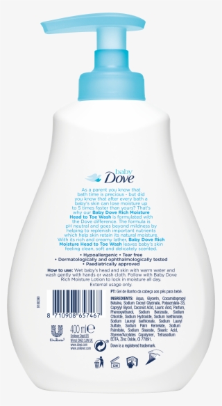 Dove Baby Head To Toe Wash