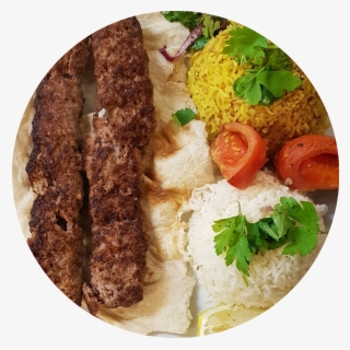 Shish Kebab - Steamed Rice