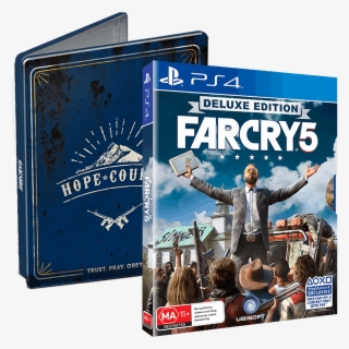 Far Cry 5 Deluxe Steel Book Edition Ps4 - Steelbook Far Cry 5