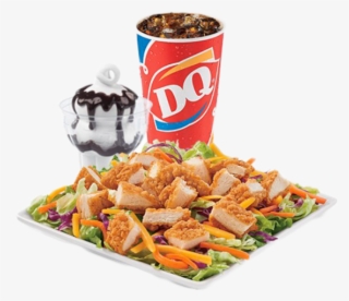 Crispy Chicken Salad Lunch - Dairy Queen Salad