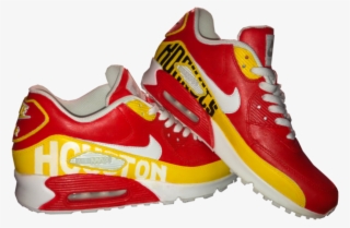 Art[art] Custom Houston Rockets Air Max 90's - Air Max Houston