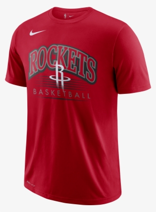Nike Nba Houston Rockets Crest Dry Tee
