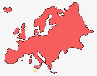 Maltapic - Europe Map Clipart Black And White