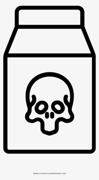 Poison Coloring Page - Desenho De Pocao Para Colorir