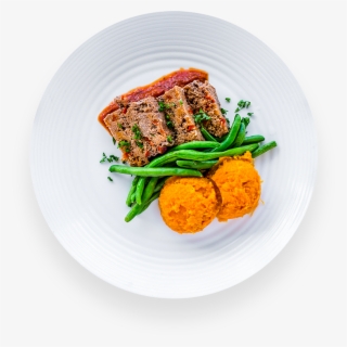 Vegan Meal Plate Transparent