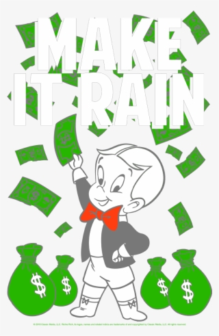 Richie Rich Make It Rain Men's Tank - Cartoon