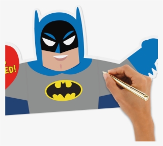 Valentine's Day Card Dc Comics™ Batman™ Pow - Batman