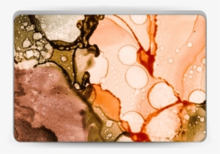 Orange Color Splash Skin Laptop - Iphone 6