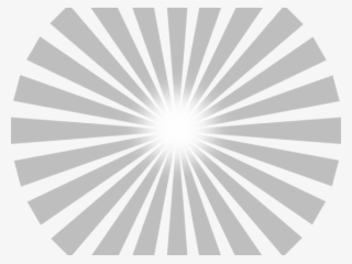 Sun Clipart Grey - Clipart Rays Png