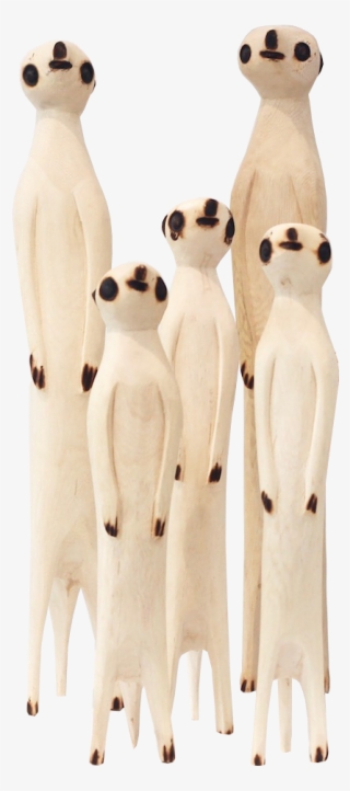 Hand Carved Meerkats - Meerkat