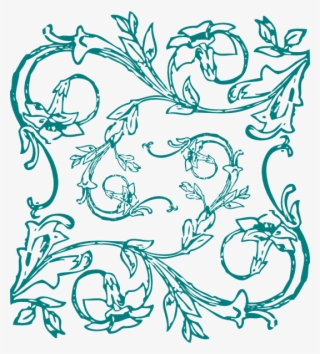 Flower Border Brown