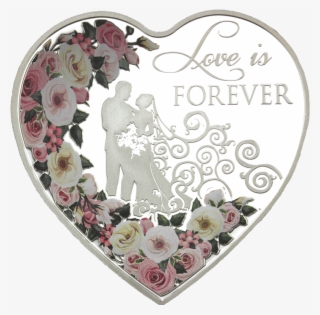 Love Is Forever 2018 Tokelau Heart-shaped 20g Silver - Silver Coin