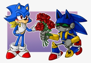 Reverse Sonic X Metal Sonic By Theenigmamachine - Sonic X Metal Sonic Yaoi
