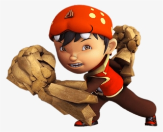 Free Png Download Boboiboy With Wooden Fists Clipart - Boboiboy Tanah