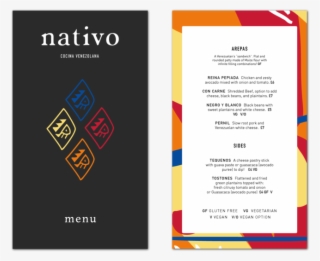 Nativo Menu - Graphic Design