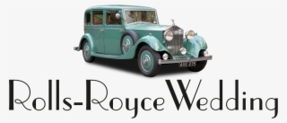 Rolls Royce Wedding Logo - Antique Car
