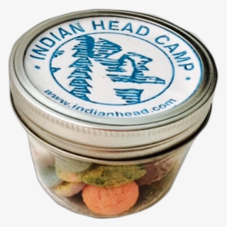 Mini Tie Dye Cookies Jar With Customizable Camp Logo - Superfood