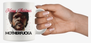 Pulp Fiction Samuel Jackson Merry Christmas Coffee - Mug