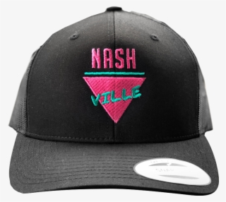 Nashville 90s Retro Trucker Hat - Baseball Cap