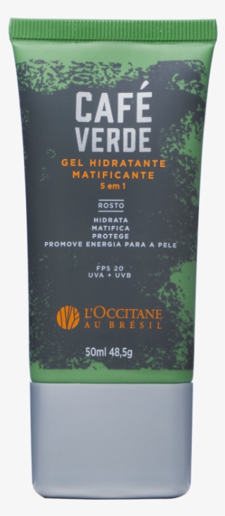 Café Verde Gel Facial - Sunscreen