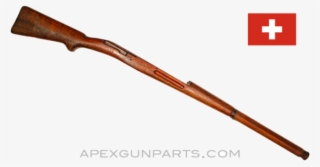 Swiss Schmidt-rubin 1911 Wood Stock, - Rifle