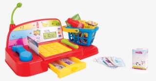 Junior Cashier - Toy Cash Register And Trolley