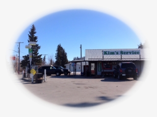 Kim's Service, Fas Gas, St Walburg, Gas Station, Confectionery, - House