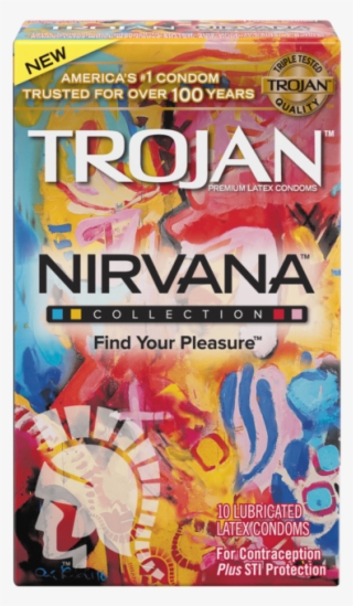 Trojan Nirvana Collection Pack Of 10 Condoms Brand - Trojan Nirvana Collection