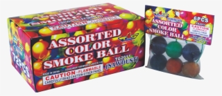 Tg2011-12 Assorted Color Smoke Ball[sawdust] - Bouncy Ball