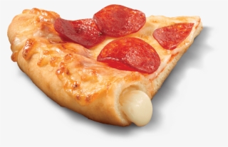 Delizzio Stuffed Crust Pizza Slice Image - Pepperoni