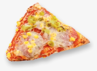 Salami Pizza Slice - California-style Pizza