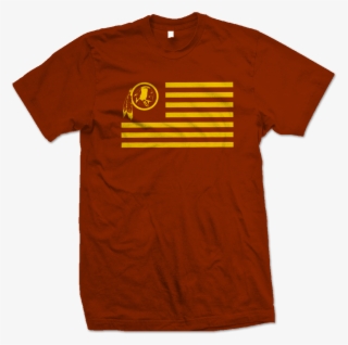 Image Of Redskins Flag - T Shirt