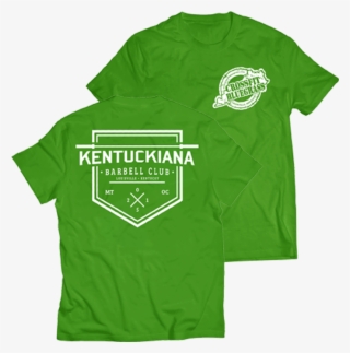 Kentuckiana Barbell Club Green Shirt $25 - Active Shirt