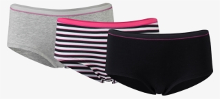 Gildan Stretch Cotton Women's Boyshort Underwear, - Swim Brief