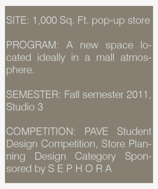 Sephora Details - Grand Pavois