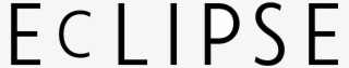 Eclipse Logo Png Transparent - Black-and-white