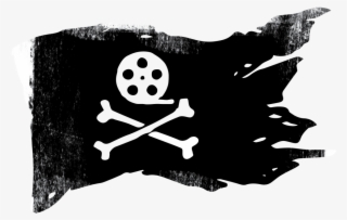 Piracy Transparent Background - Pirate Flag Png