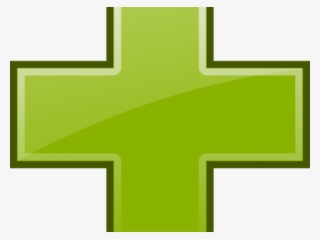 Battery Clipart Plus Minus - Cross