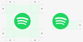 Icon Exclusion Zone - Spotify