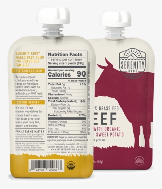 Serenity Chicken Beef - Bottle