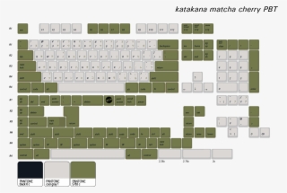 Katakana Cherry Pbt Sets - Maxkey Western