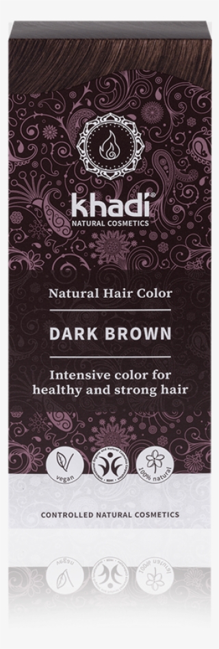 Khadi Natural Hair Colour - Khadi Natural Hair Color Nut Brown