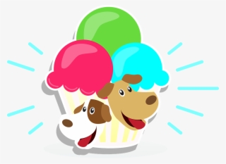Logo, Ice Cream, Dogs, Art, Freshness - Dog Ice Cream Clipart