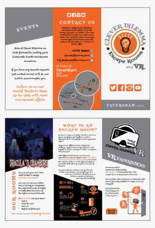 Clever Dilemma Folded Leaflet - Flyer