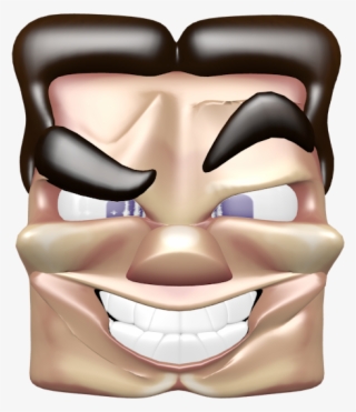 Grotesque Steve / Steveposting - Illustration