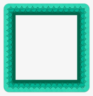 Frame, Ribbon, Side, Scrapbook, Color, Green, Element