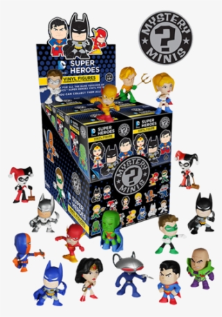 Justice League Mystery Minis Display Box - Justice League In Mystery Mini Blind Box