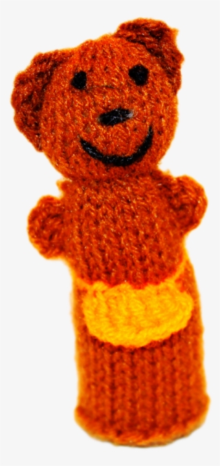 Three Bears Finger Puppets - Teddy Bear