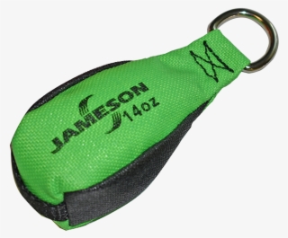 Tb-14 Jameson Green/black Throw Bag, 14 Ounces - Strap