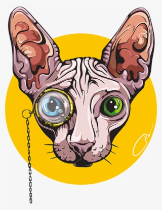 Sphynx Cat Clipart Secret Life Pets - Sphynx Cat